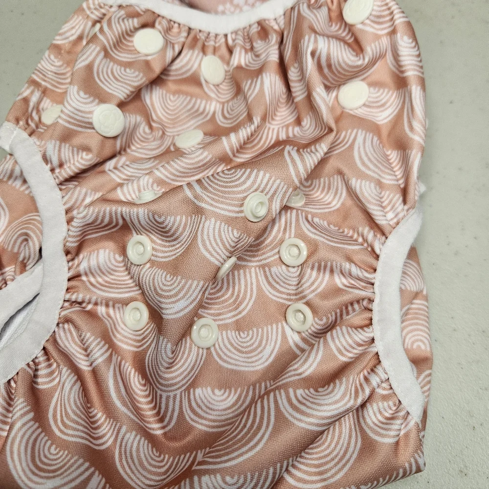 Mama Koala 2 Diaper covers Peachy Colored New